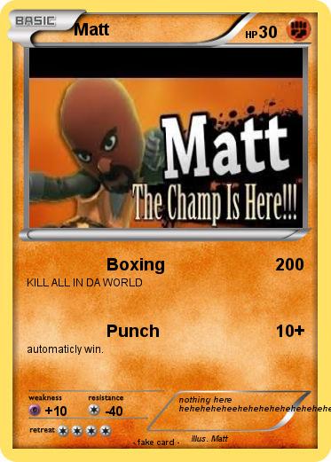 Pokemon Matt