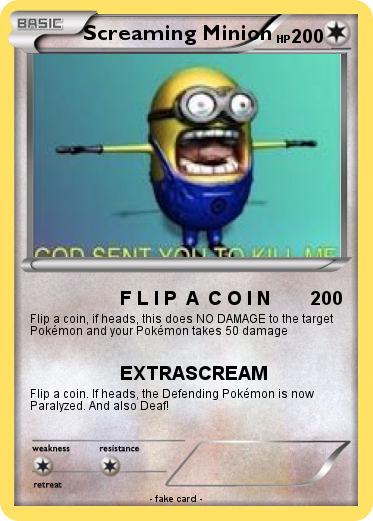 Pokemon Screaming Minion