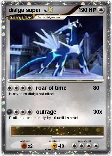 Pokemon dialga super