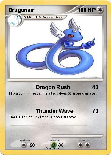 Pokemon Dragonair