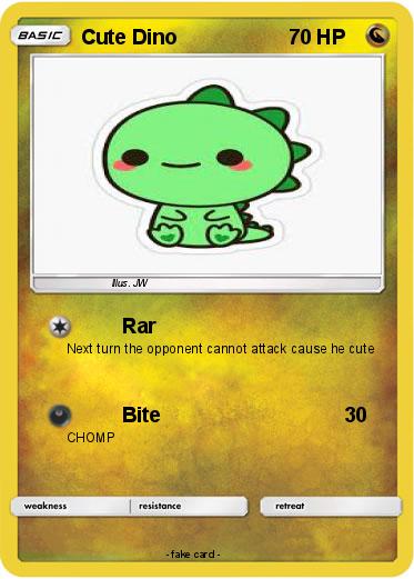 Pokemon Cute Dino