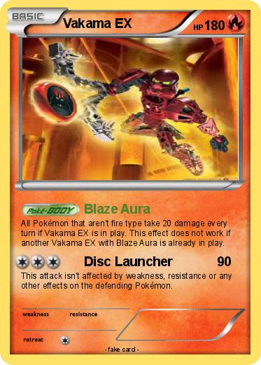 Pokemon Vakama EX