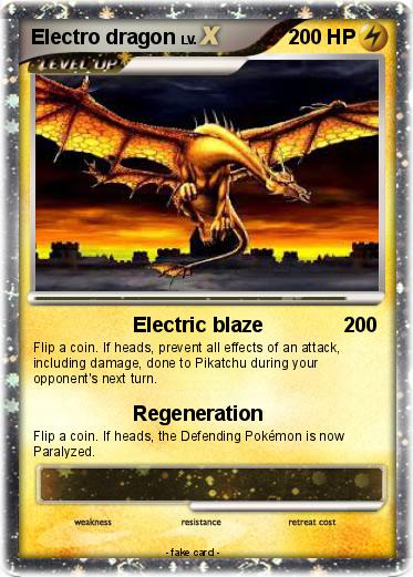 Pokemon Electro dragon