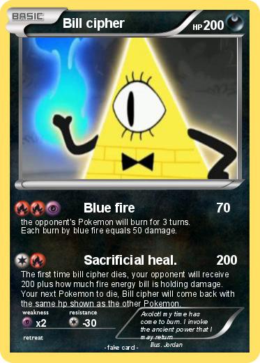 Pokemon Bill cipher