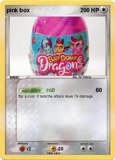 Pokemon pink box