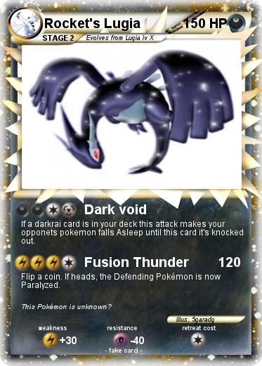 Pokemon Rocket's Lugia