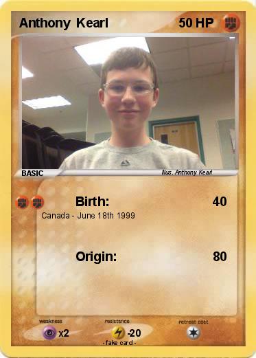 Pokemon Anthony  Kearl
