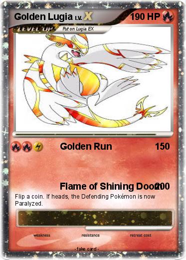 Pokemon Golden Lugia