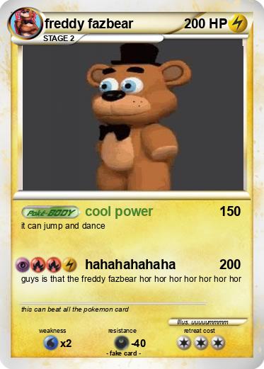 Pokemon freddy fazbear