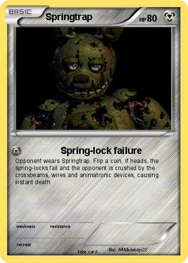 Pokemon Springtrap