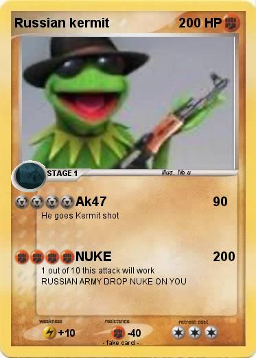 Pokemon Russian kermit
