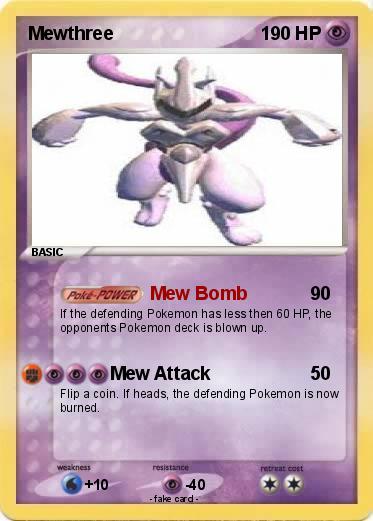 Pokemon Mewthree