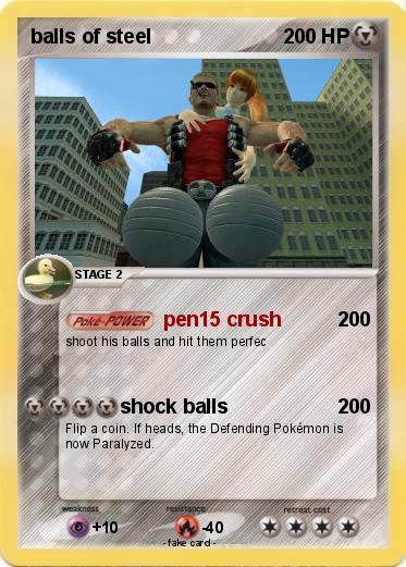 Pokemon balls of steel