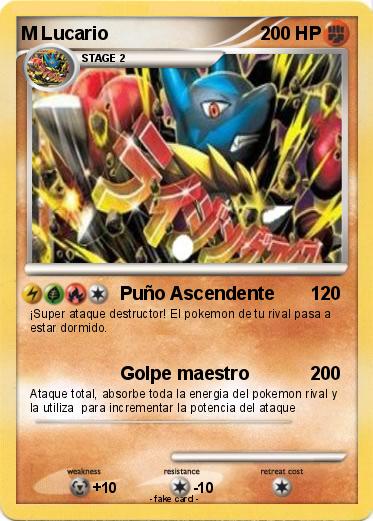 Pokemon M Lucario