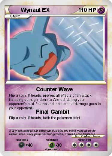 Pokemon Wynaut EX