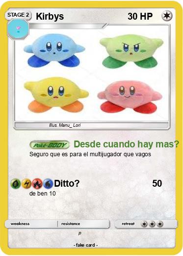 Pokemon Kirbys