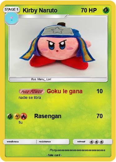 Pokemon Kirby Naruto