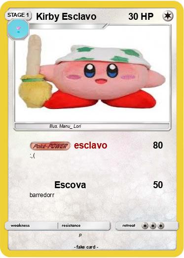 Pokemon Kirby Esclavo