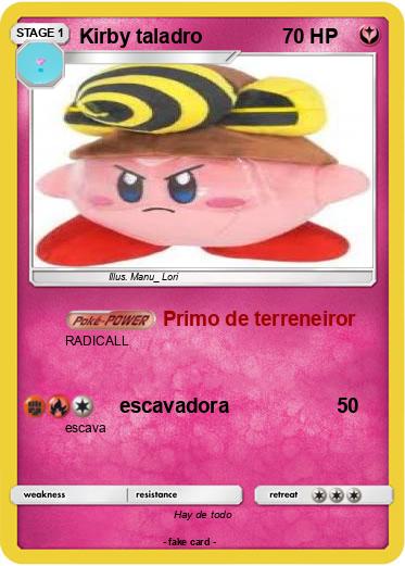 Pokemon Kirby taladro