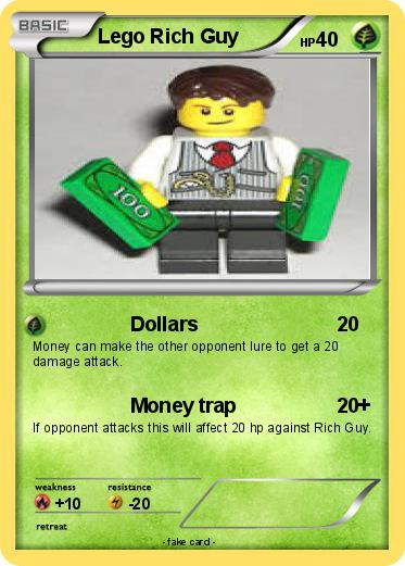 Pokemon Lego Rich Guy