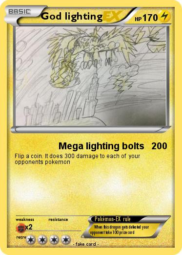 Pokemon God lighting