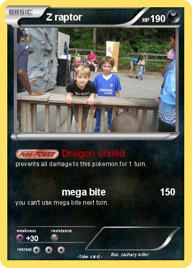 Pokemon Z raptor