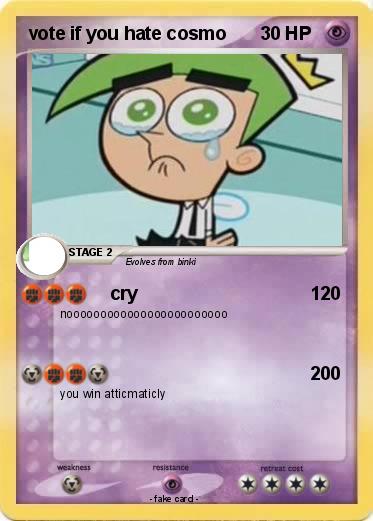 Pokemon vote if you hate cosmo