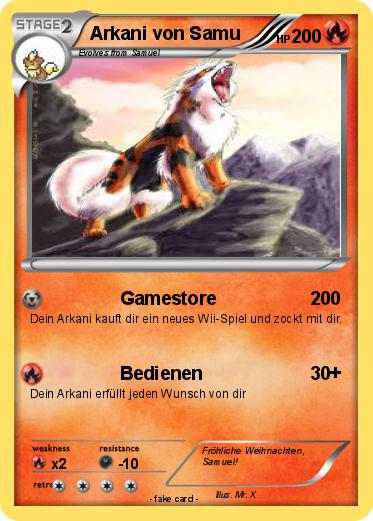 Pokemon Arkani von Samu