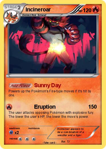 Pokemon Incineroar