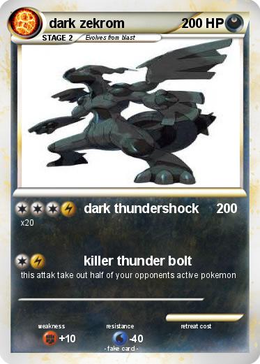 Pokemon dark zekrom