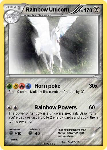 Pokemon Rainbow Unicorn