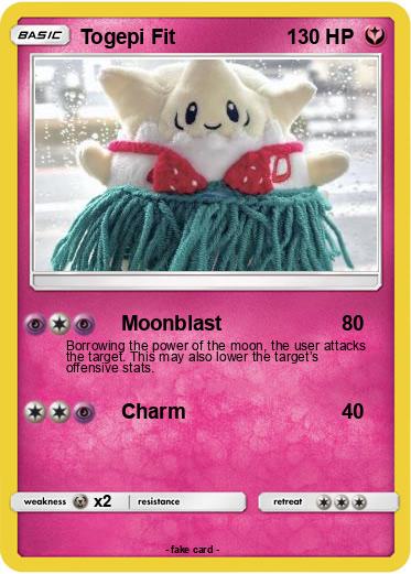 Pokemon Togepi Fit