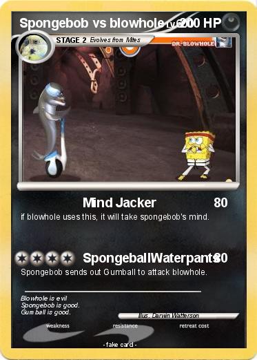 Pokemon Spongebob vs blowhole