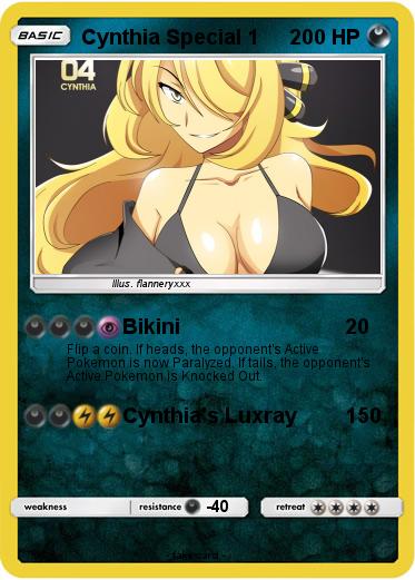 Pokemon Cynthia Special 1