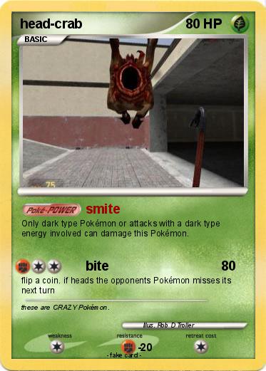 Pokemon head-crab