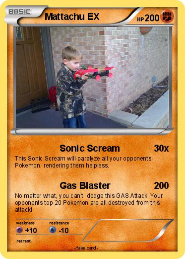 Pokemon Mattachu EX