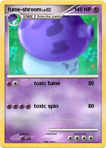Pokemon fume-shroom