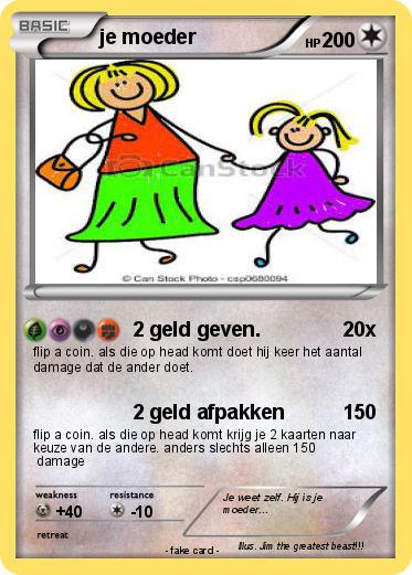Pokemon je moeder