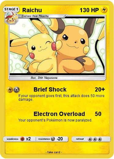 Pokemon Raichu