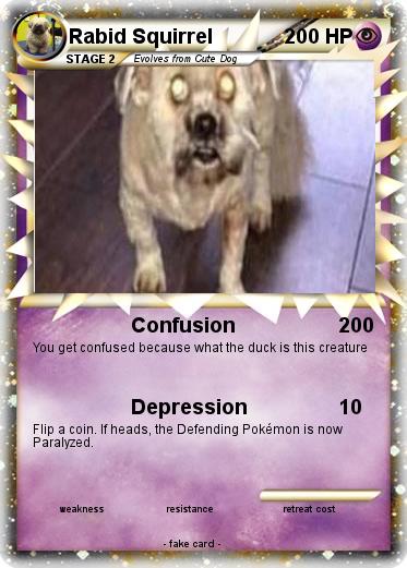 Pokemon Rabid Squirrel