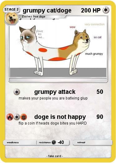 Pokemon grumpy cat/doge