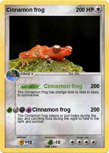 Pokemon Cinnamon frog