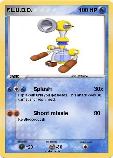Pokemon F.L.U.D.D.