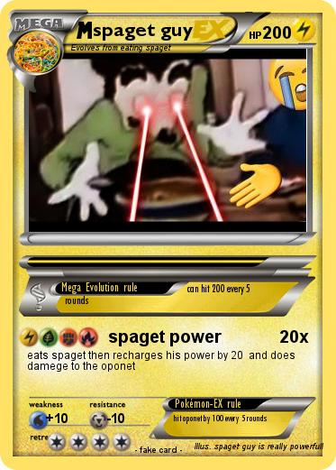 Pokemon spaget guy