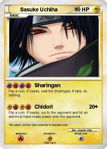 Pokemon Sasuke Uchiha