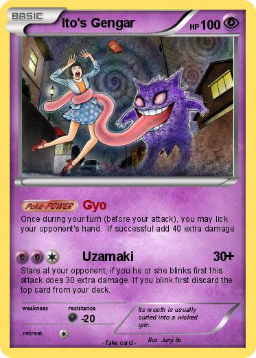 Pokemon Ito's Gengar