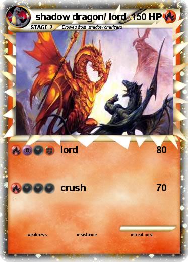 Pokemon shadow dragon/ lord