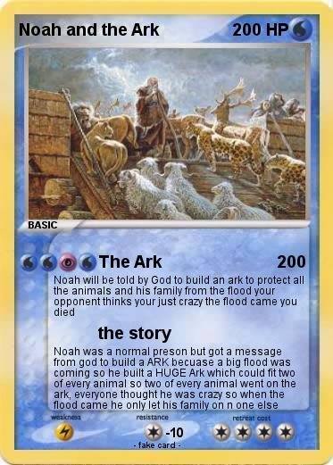 Pokemon Noah and the Ark