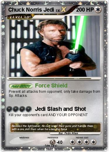 Pokemon Chuck Norris Jedi