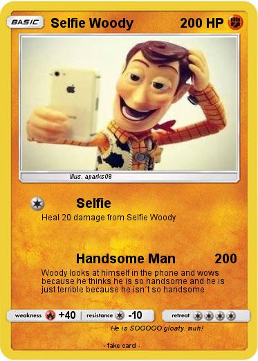 Pokemon Selfie Woody